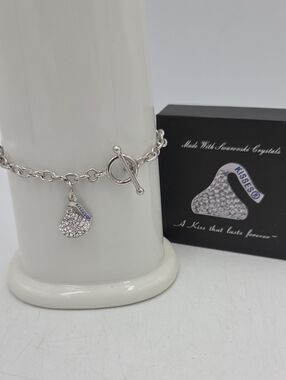 Hershey Kiss Swarovski Kiss Braclet